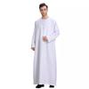 Middle East Men's Long-Sleeve Solid Color Robe TH808