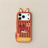 3D Judy Nick Ear Sticker Skin for iPhone 14/13, Apple 17/16/15 Pro Max Case