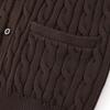 ELLE KIDS Girls' V-Neck Cable Knit Vest