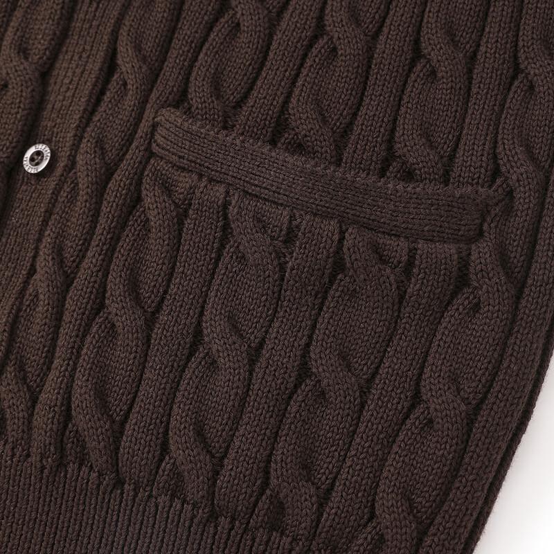ELLE KIDS Girls' V-Neck Cable Knit Vest