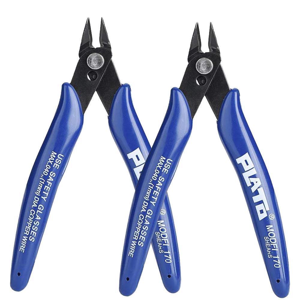 170 Model 3D Printer Filament Cutter High Carbon Steel Micro Side Pliers Precision Flush Cutter For PLA ABS Support Removal