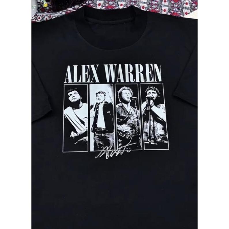 2026 Summer Fashion Trendy Tee Men Women Vintage Top Alex Warren Music Vintage Shirt, Retro 90s Alex Warren Tour Concert Vintage Shirt 4XL