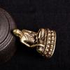 Car Decoration Micro-carving Buddha Trinkets Desktop Decor Sitting Buddha Figurine Sakyamuni Statue