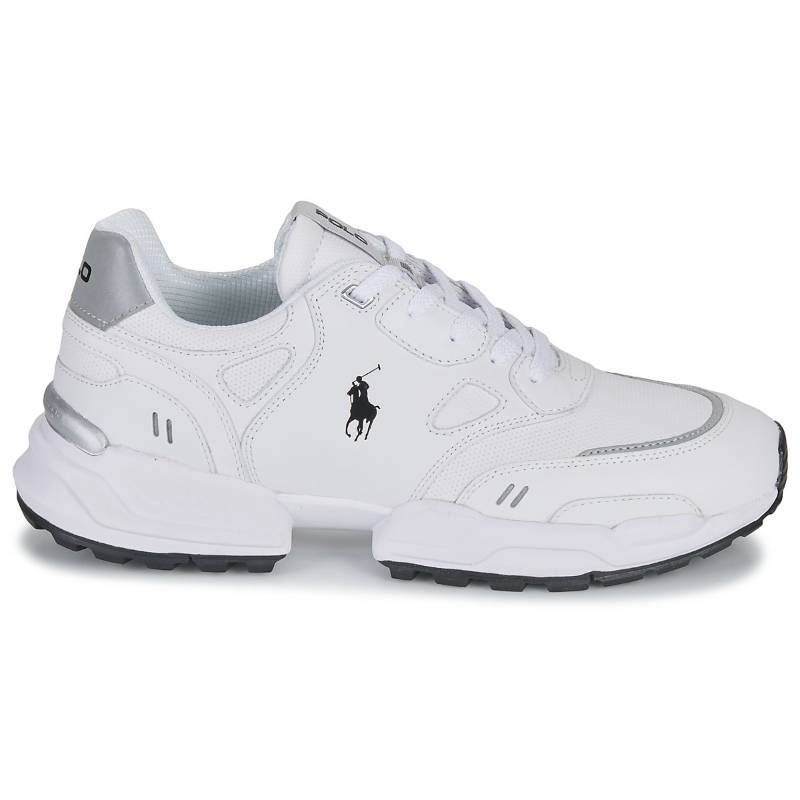 Polo Ralph Lauren Leather Round Toe Comfortable Durable Low Top Casual Shoes Men Sneaker White 809835371001