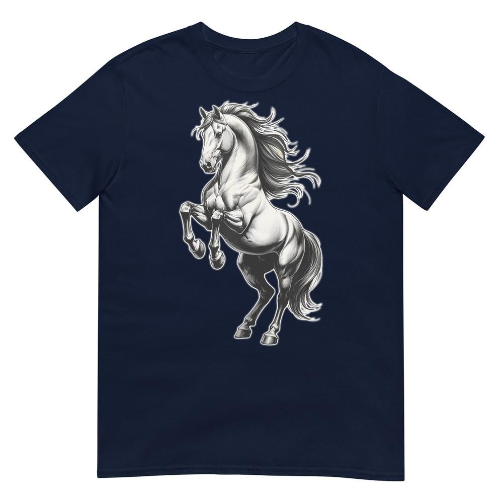 Shire Horse White Equestrian Rearing Tank Top S