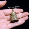 Brass Handicraft Die-Casting Button Wind Bell Tibetan Bronze Bell Creative Gift