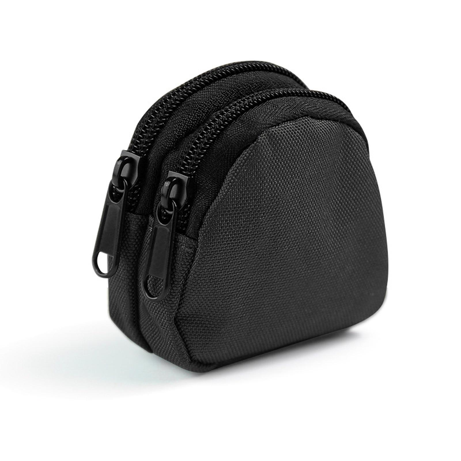 

Вулична нейлонова поясна сумка з подвійною блискавкою, портативна, для полювання, з кишенею для ключів, монет, гаманцем, чоловічий Molle-підсумок, легкий, маленький тримач для карток One Size