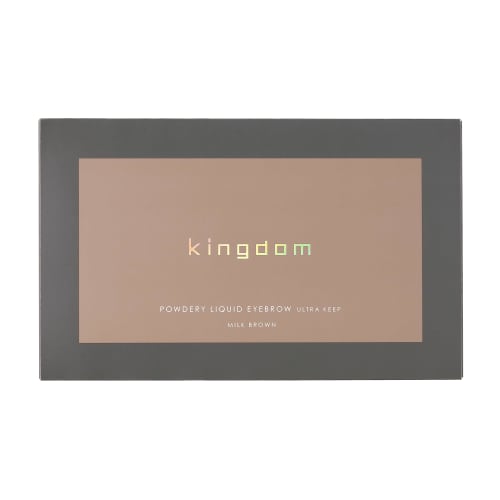 Get fluffy eyebrows with just this one! Waterproof and doesn't come off easily even when you sweat [Easy & Saves Time] Kingdom Powdery Liquid Eyebrow