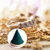 Wood Conical Jewelry Stand Velvets Lined Surfaces Protects Bracelets Bangles from Scratches for Showing and Storaging