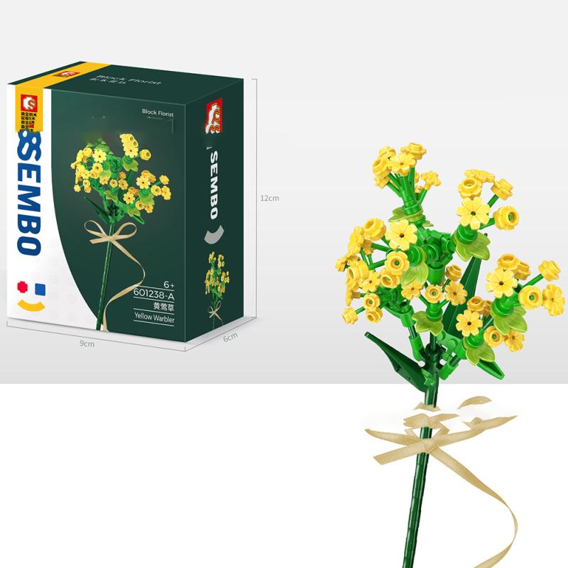 Eternal Flowers Bouquet Building Blocks Compatible For Lego Assembled Building Block Toys For