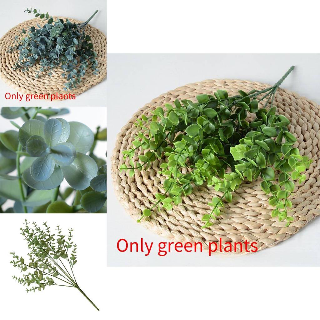 Eucalyptus Robusta Smith Greenery Artificial Plant For Home Decor And Photography Props