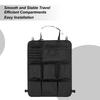 Back Seat Car Organizer Seat Back Organizer 900D Oxford Kick Protector With 8 Pocket For Vehicle Organization Passenger Comfort