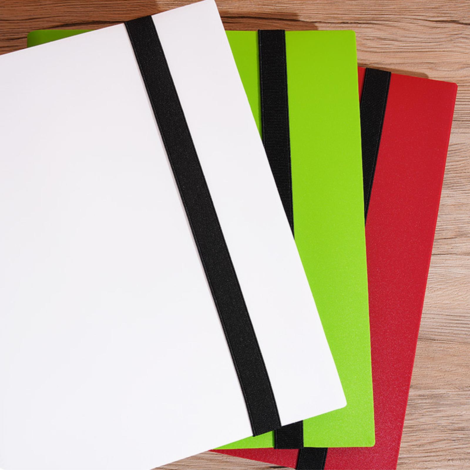 

Card Binder 160 Cards 4 Pockets Soft Lightweight Card Binder Collector Green Type 8