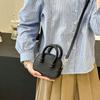 Cute Mini Shoulder Bag 2024 Spring Summer New Simple Solid Color Crossbody Bag In Chic Candy Colors