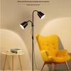 LED-Stehleuchte mit Augenschutz und Fernbedienung für Wohnzimmer, Schlafzimmer oder Arbeitszimmer.