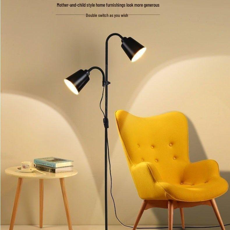 LED-Stehleuchte mit Augenschutz und Fernbedienung für Wohnzimmer, Schlafzimmer oder Arbeitszimmer.