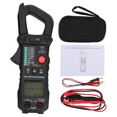 ET8201 600A 600V AC DC Clamp Meter Intelligent Automatic Identification High Accuracy Multimeter