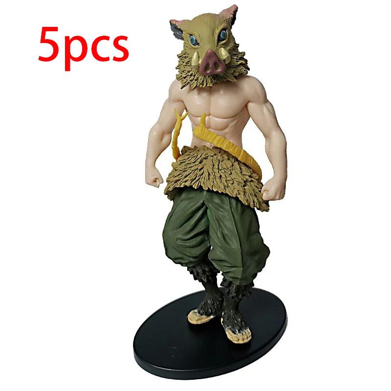 Anime Demon Slayer Kimetsu no Yaiba Figur Kamado Tanjirou Actionfigur Agatsuma Zenitsu Nezuko Krieger PVC Modell Spielzeug