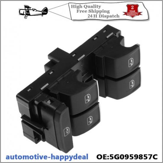 Window Master Switch 5G0959857B For VW Golf MK7 Passat B8 Seat Leon 2013-2018 UK