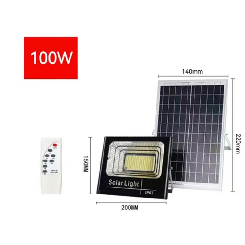 Solar High-bright Cornucopia LED Flood Light Courtyard Bridge Building Lighting Street Light Super Bright Waterproof Solar Light