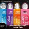 The 6th Sense Wind Series Hurricane Cyclone Strong Wind Storm Crystal Wolf Teeth Condom Erotic Condom Adult Sex Products