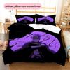 Naruto Anime Pillowcase & Duvet Cover, Ninja Themed Home Bedding for Bedroom Decor, Perfect Gift for Anime Lovers
