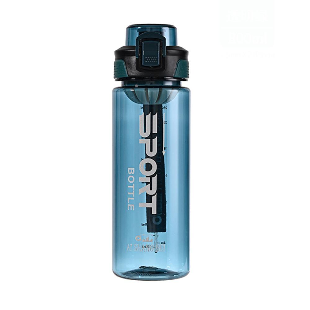 Plastic Clear Drink Bottle Leakproof Travel Kettle Portable Sports Water Bottle