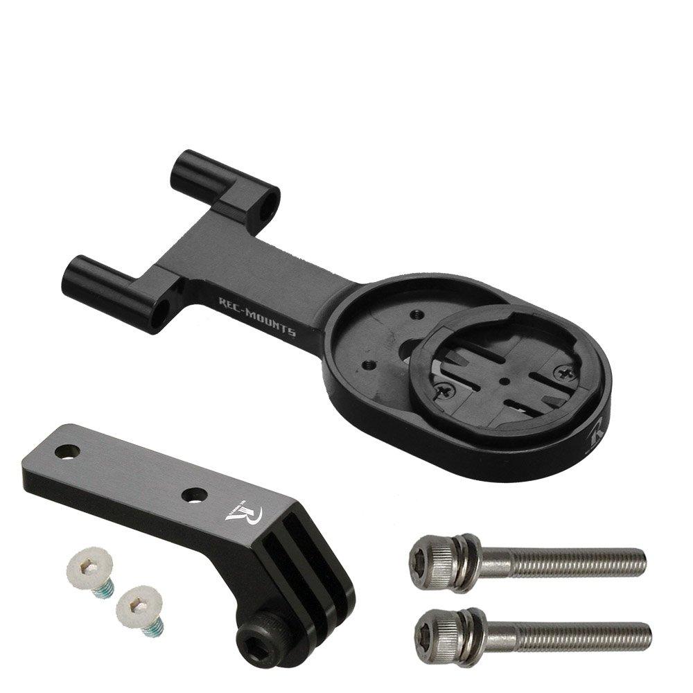 RecMount Wahoo ELEMNT Combo Mount for ZIPP® SL Sprint Stem (with Lower Adapter) [WAH-ZIPP1+GP]