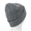 North Embroidered Barred Beanie Unisex Thermal Cold Protection Mixed Gray Free Size [The Face]