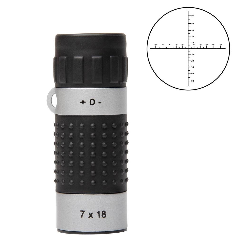 7x18 Crosshair Reticle HD Golf Rangefinder Monocular Telescope
