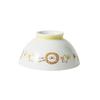 Asahi Koyo Children's Rice Bowl, Lion Design, Yellow, Microwave and Dishwasher Safe, Made In Japan, Kids' Mogu Mogu Series, KD-308, 1 Bowl