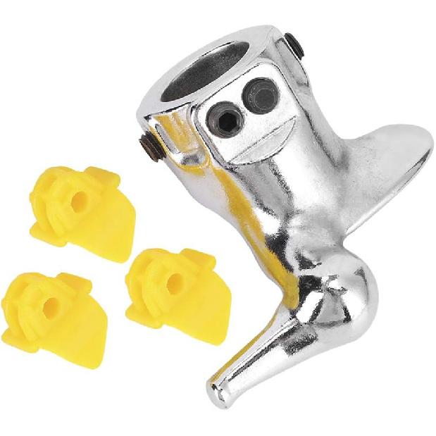 Demount Head 30mm Motorcycle Car Tyre Changer Mount Steel Demount Duck Head Tire Changer Duck Head for Motorcycle With 3 Rubber Pads