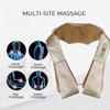 100-220V Cordless Rechargeable Neck Shoulder Massager Shiatsu Massage 3D Nodes Bidirectional Rotation Optional Heat