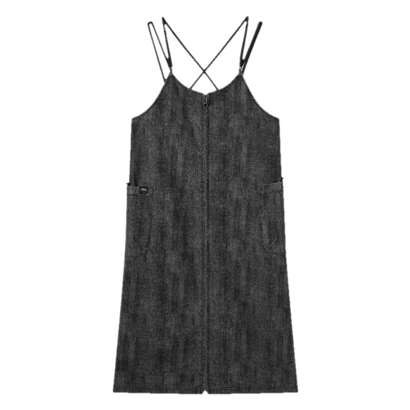 TonLion Women s Denim Jumper Dress L