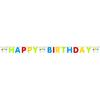 Hinged Letters Garland Happy Birthday