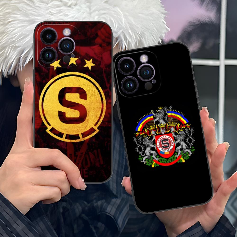 FC Sparta Praha Mobile Phone Case for iPhone 17 16 15 14 13 12 11 X XR XS 8 7 Pro Max Plus Mini Colour Protective Luxury Cover