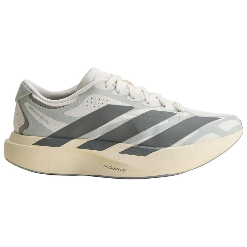 adidas Adizero Evo SL Running Shoes Women's White Gray KJ0440