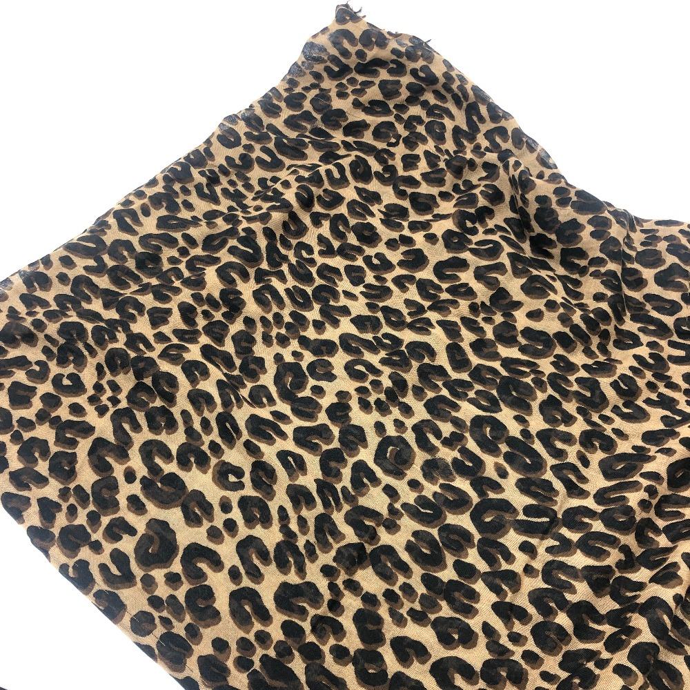 Louis Vuitton M79566 Etol-leopard Fashion accessory large format Stole/Shawl