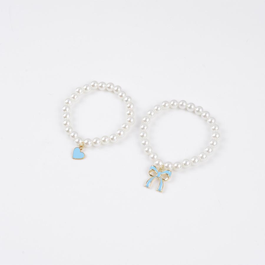 2 Pc/set Pearl Bracelet Set, A Fresh and Elegant Bracelet Suitable for Daily Wear
