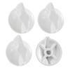 6Pcs Light Almond Timer Switch Knobs For FD Series Spring Wound Timers Wall Bathroom Knob Push Appliances For FD5MW,FD15MWC