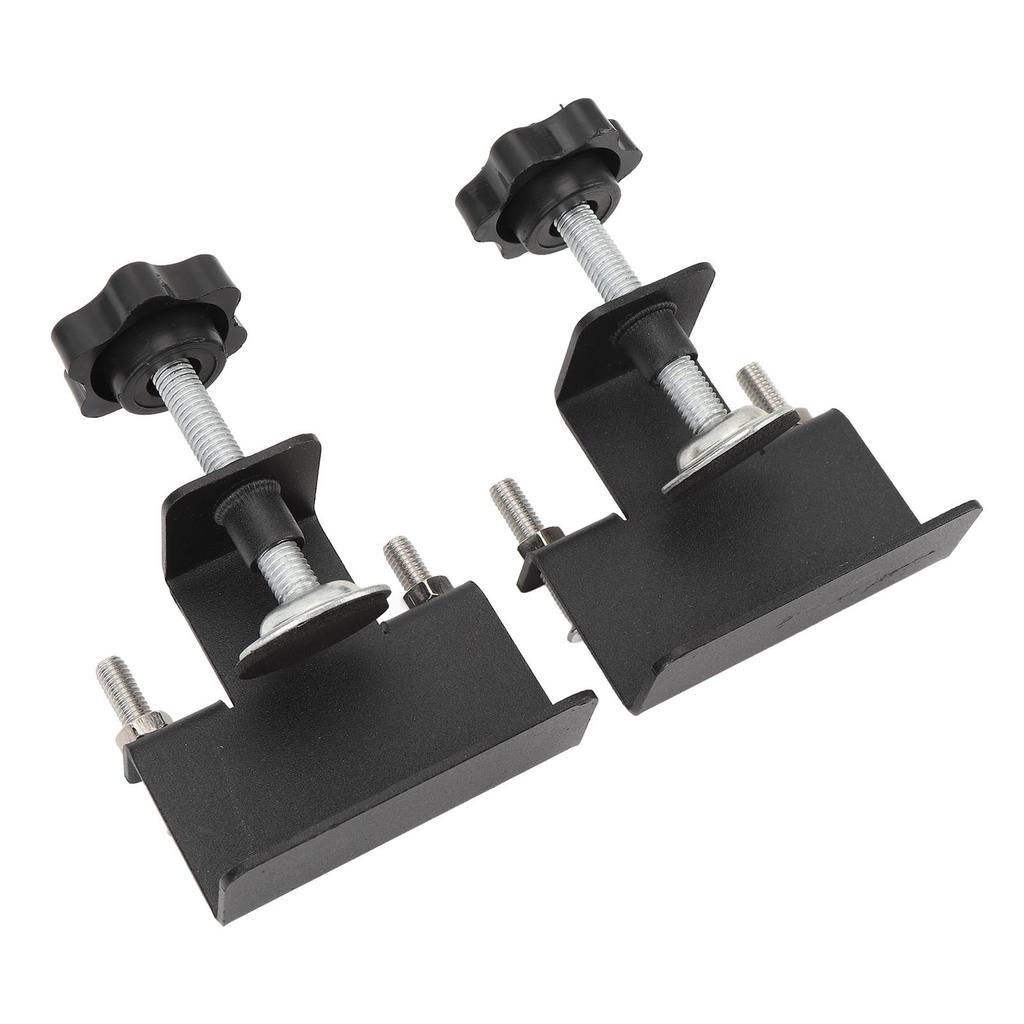 2 Stück Universelle Schrankklemmen Stahl Schubladenfront Installationsklemme Locator für Genaues