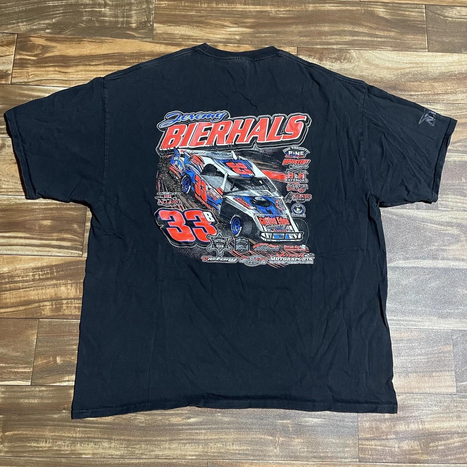

Jeremy Bierhals Drag Car Racing Graphic Wisconsin T-Shirt Size XL/XXL XL