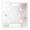 86 Type Wall Switches Socket Protections Box Electrical Outlet Mounting Box White Plastic Protections Box Easy to Install
