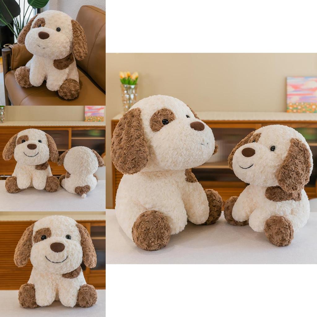 Adorable Spotty Puppy Plush Toy For Kids Gift And Bedroom Decor With Soft Pp Cotton Filling