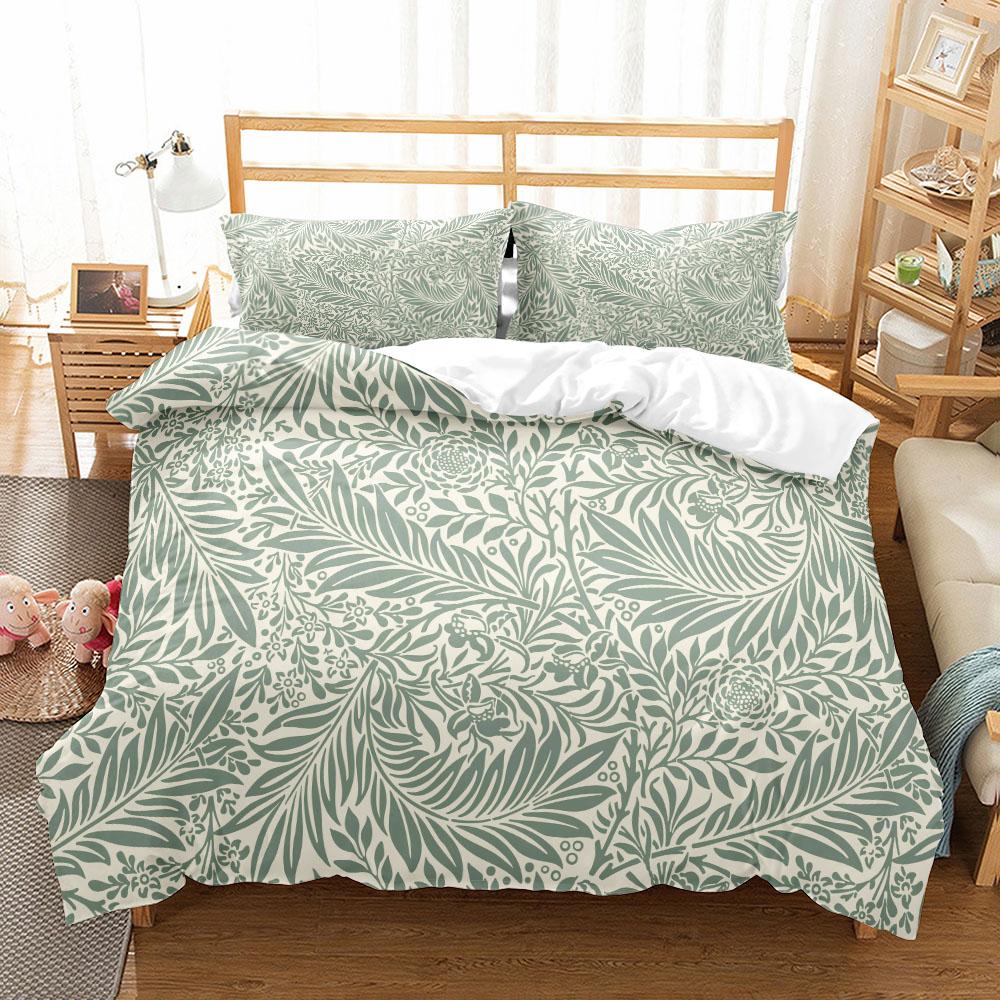 

Spring Flower Reversible Duvet Cover Set EU Single Double King US Twin Full Queen Size Bed Linen Set 140x210cm
