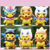 Pvc Pikachu Pokmon  Action Figure Model Decoration For Cake Car Accessories