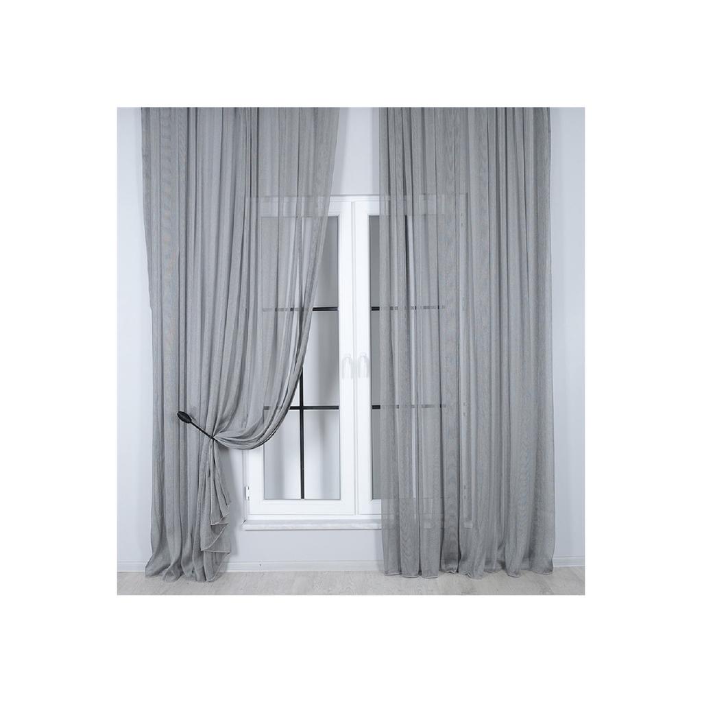 Murcia Drug Tüllvorhang Piated Anthrazit