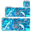 Computer Mouse Pad Strata Liquid Gaming Accessory Mousepad Black White Large Desk Mat Gamer Rubber XXL x Mause Carpet Run