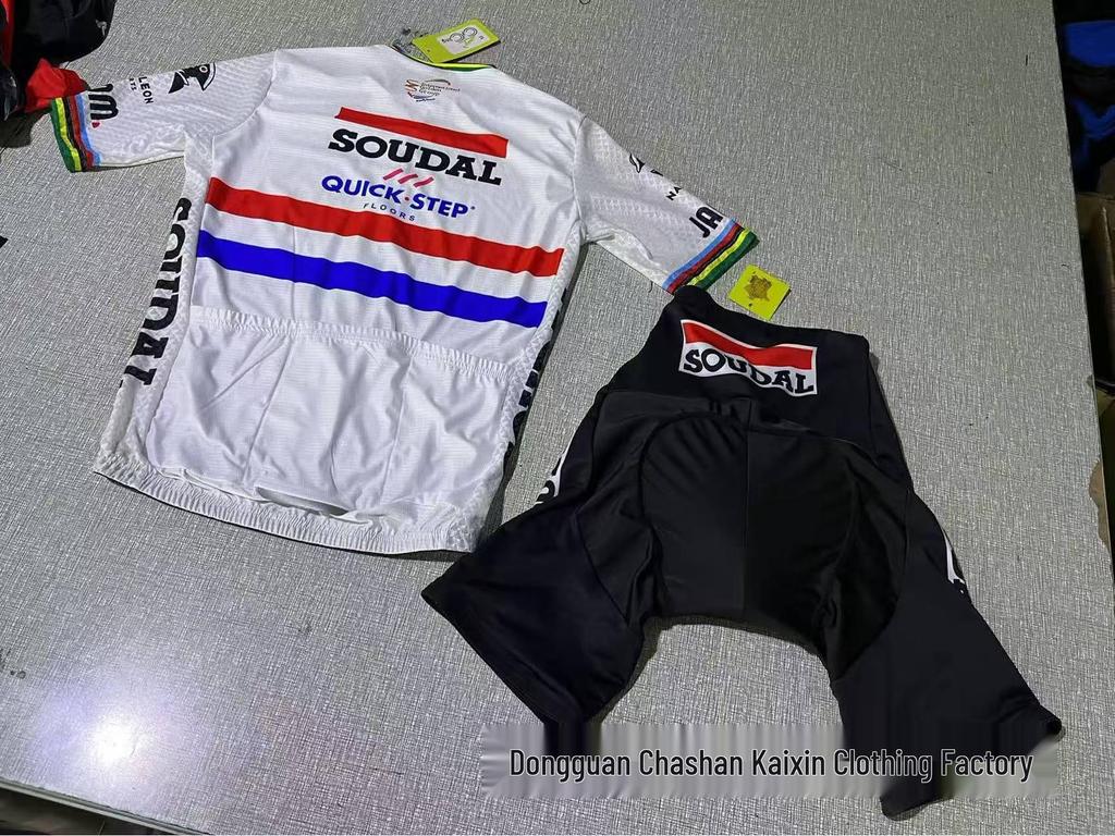 Unisexový set cyklistického dresu Team Edition s krátkým rukávem, prodyšný a rychleschnoucí