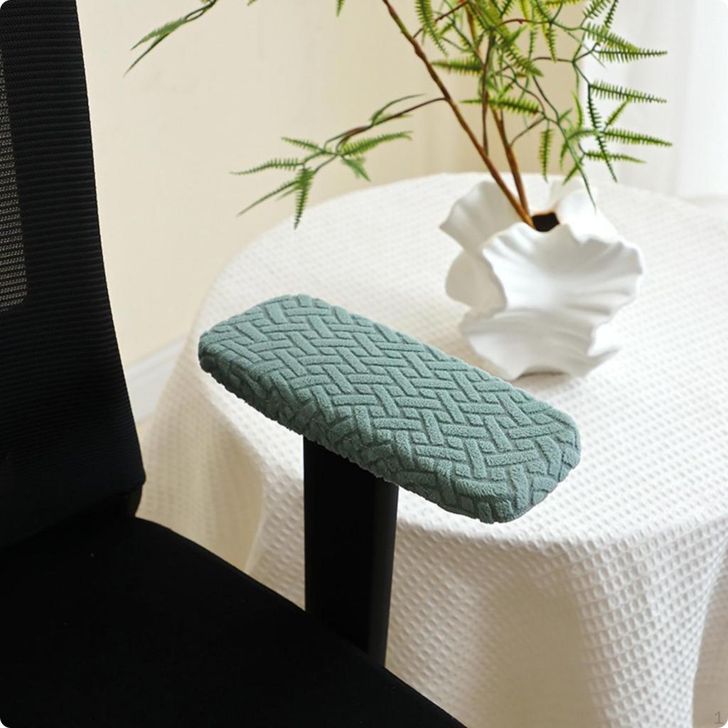 Office Chair Armrest Cover HalfWrap Elastic Desk Arm Covers Machine Washable